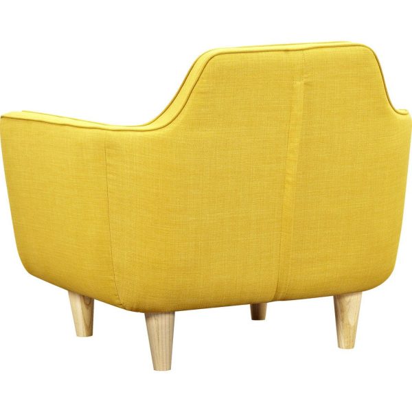 NyeKoncept Agna Armchair | Natural Papaya Yellow Sale - Image 3