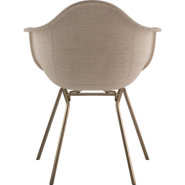 NyeKoncept Mid Century Classroom Armchair | Light Sand Brass Online Hot Sale - Image 5