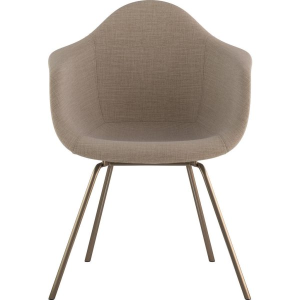 NyeKoncept Mid Century Classroom Armchair | Light Sand Brass Online Hot Sale - Image 3