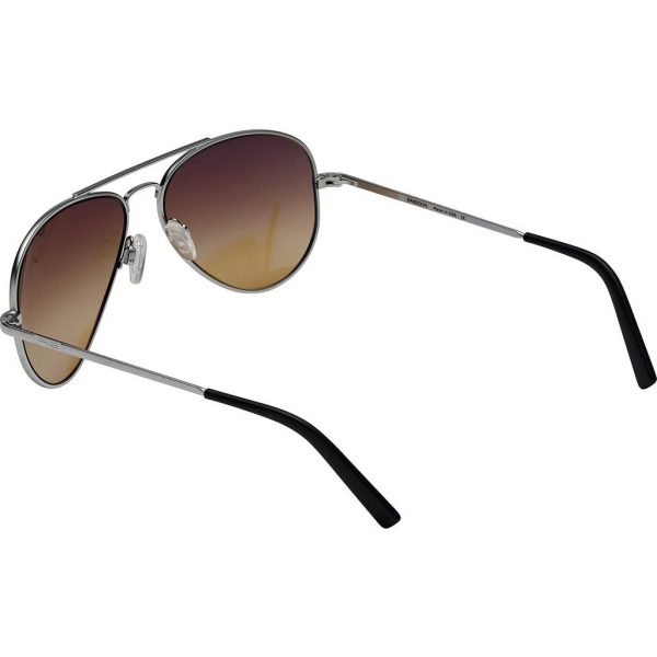 Randolph Engineering Concorde Matte Chrome Sunglasses | Oasis Metallic Nylon Skull Fashion - Image 3