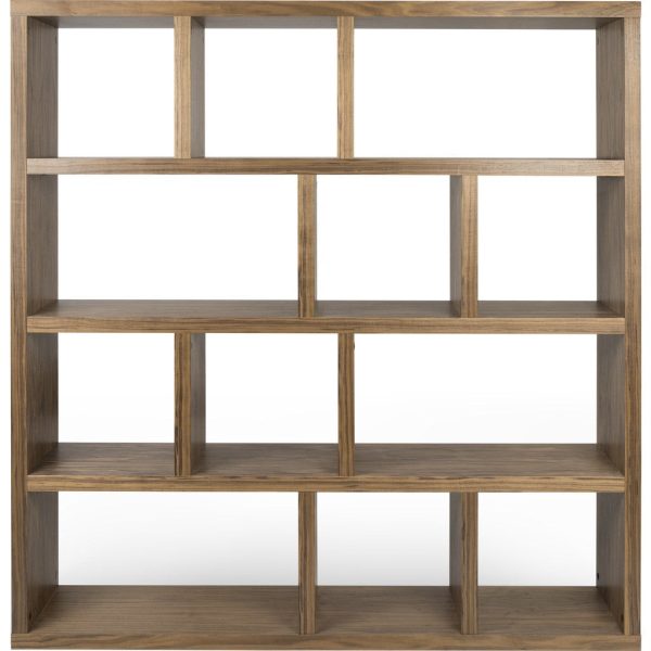 TemaHome Berlin 4 Levels Bookcase 150 Cm | Walnut Sale - Image 3