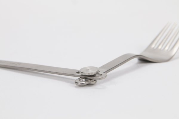 Snow Peak Folding Long Fork | Titanium on Sale - Image 3