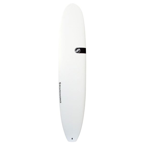 Boardworks Chisel 9 6  I-Shot Surfboard | White on Sale
