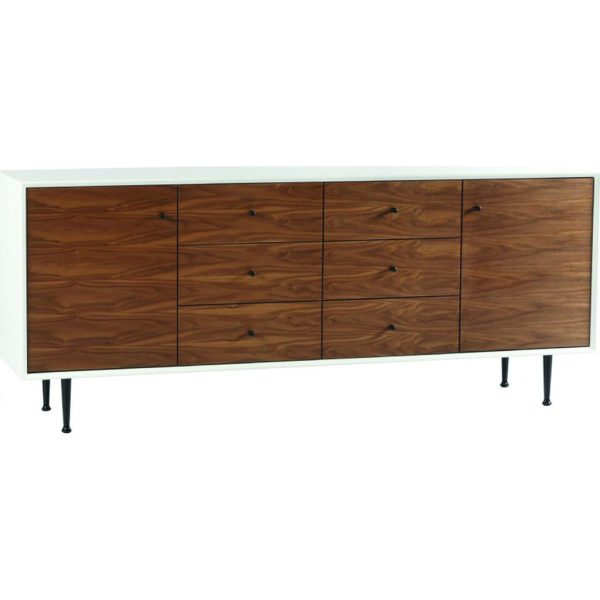 ION Design Cora Large Credenza | White Brown Sale