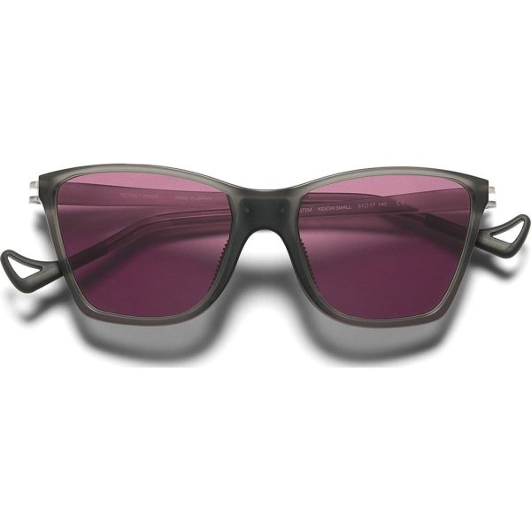 District Vision Keiichi Small Gray Sunglasses | District Black Rose Online Sale