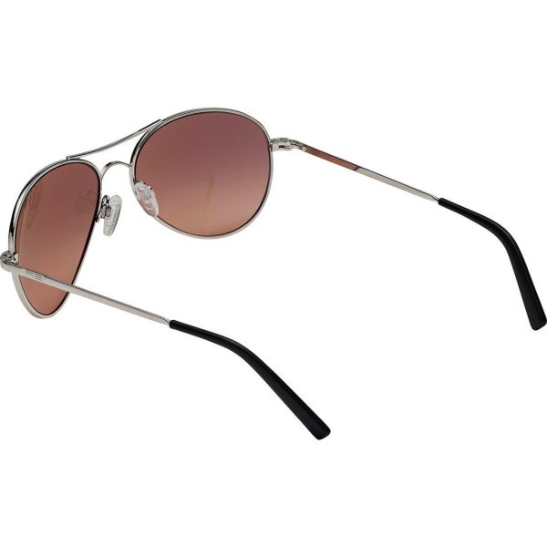 Randolph Engineering Amelia Bright Chrome Sunglasses | Sahara Metallic Nylon Skull on Sale - Image 3