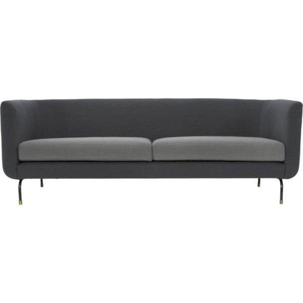 Nuevo Gabriel Three Seater | Pewter Grey   Charcoal Grey Hot on Sale - Image 2