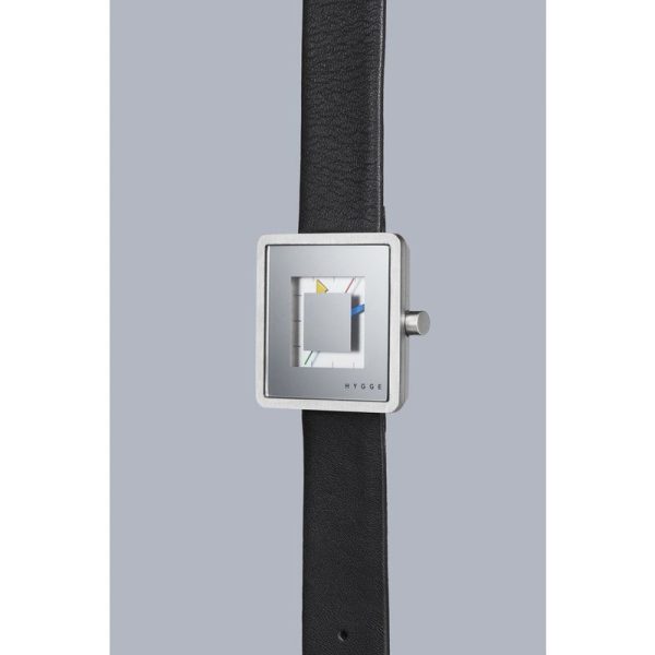 Hygge 2089 Series Silver Watch | Leather Cheap - Image 2