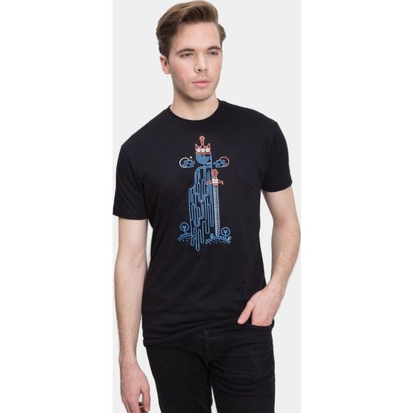 Out of Print Hamlet Men s T-Shirt | Black For Discount - Image 3