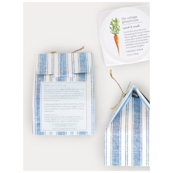 The Cottage Greenhouse Salt Scrub | Carrot & Neroli Fashion - Image 2