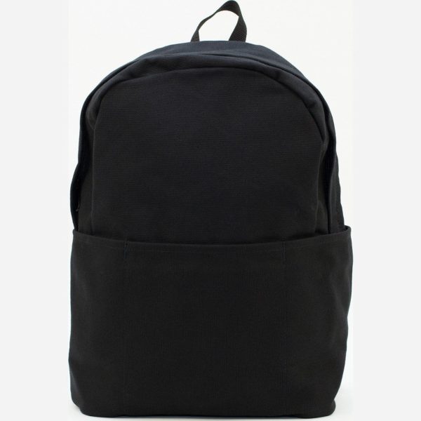 Blk Pine Canvas Utility Daypack Backpack | Black For Discount