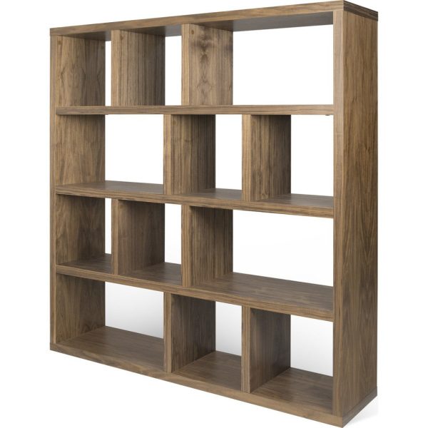 TemaHome Berlin 4 Levels Bookcase 150 Cm | Walnut Sale