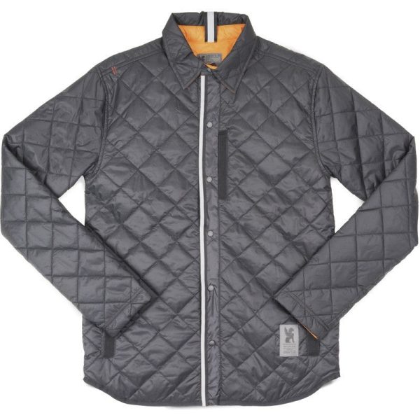 Chrome Reversible Warm Work Shirt | Black Orange Discount