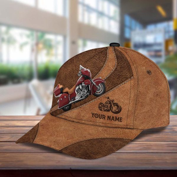 Motorcycle Personalized Classic Cap, Personalized Gift for Motorcycle Lovers, Motorcycle Riders - CP019PS02 Cheap - Image 5