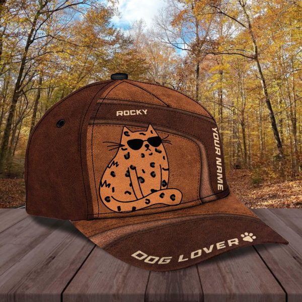 Cat Personalized Classic Cap, Personalized Gift for Cat Lovers, Cat Mom, Cat Dad - CP085PS04 Supply - Image 3